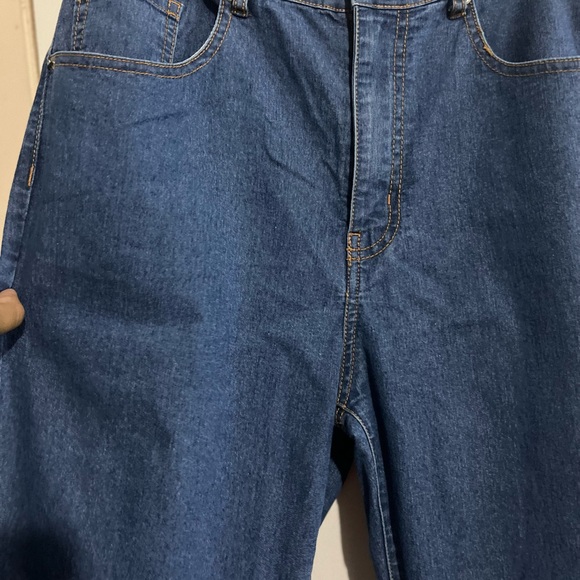 Forever 21 Ladies Dark Denim High Waist Jeans 30 - Picture 6 of 7